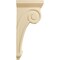 Ekena Millwork 6 1/4"W x 10"D x 22"H Scroll Corbel, Maple COR06X10X22SCMA - alternate 4